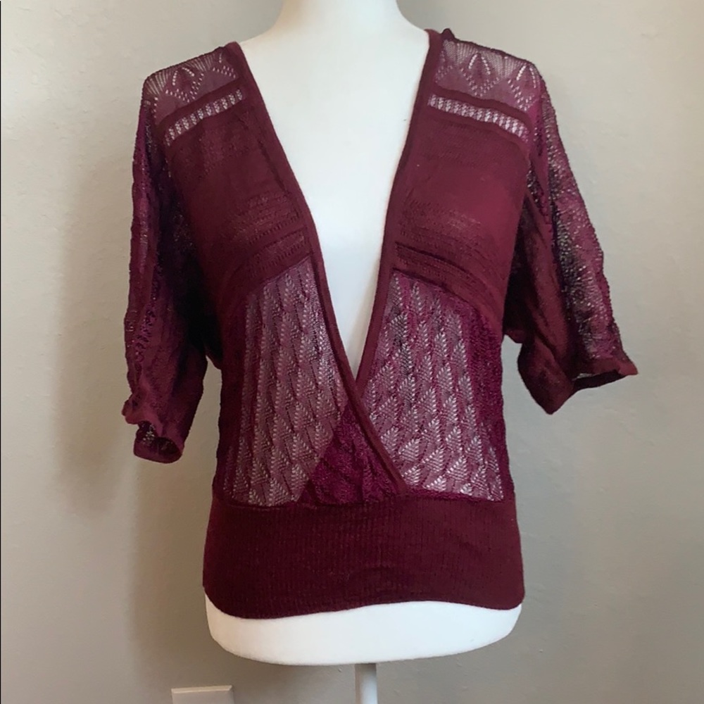 Arden B Maroon Shaw Layer